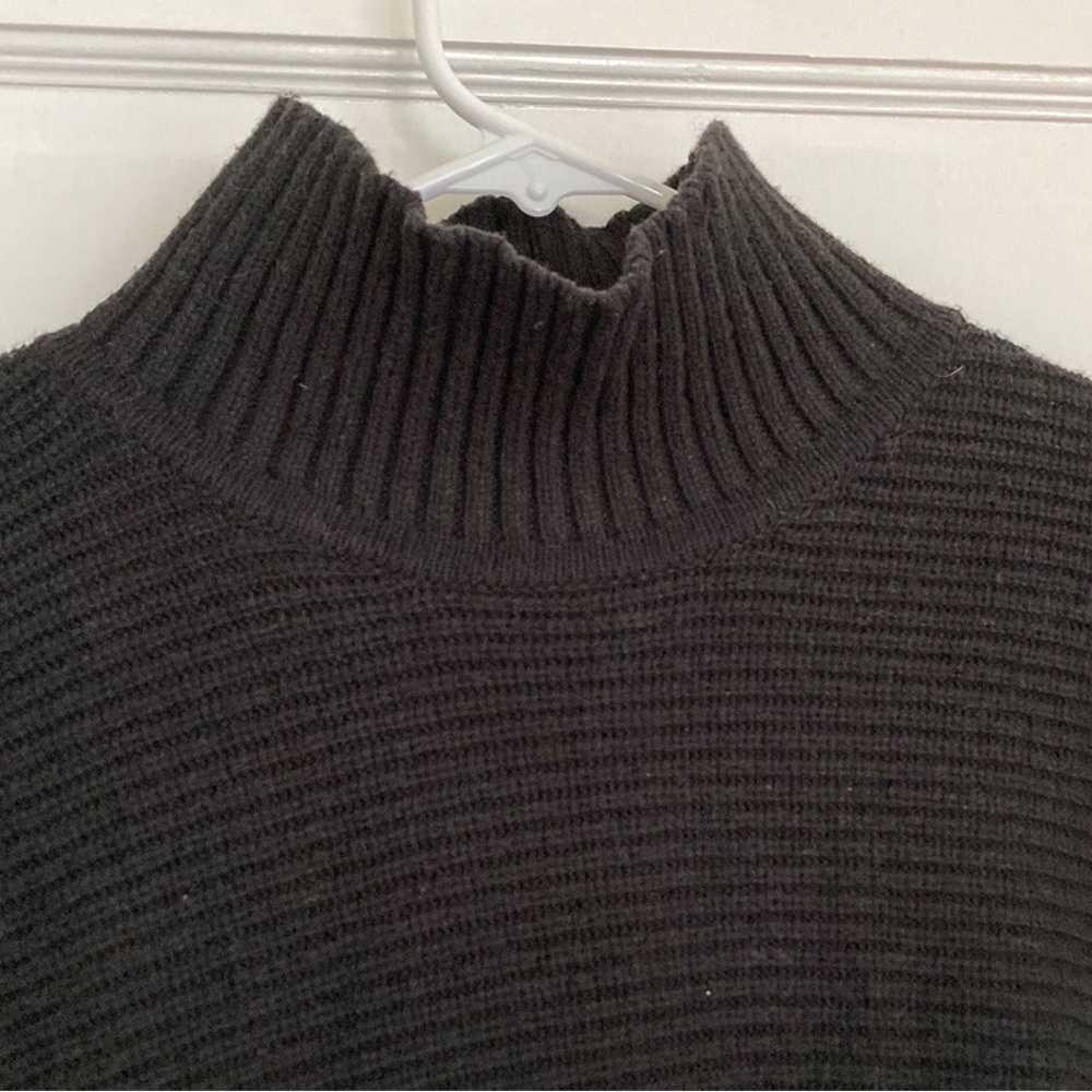 LOFT Black Knit Sweater - Picture 2 of 9